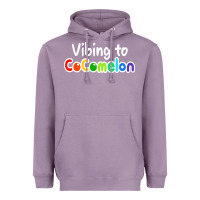 Lavender kids vibing to cocomelon Heavyweight Hoodie - artisFamous