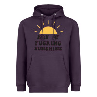 Plum ray of sunshine Heavyweight Hoodie - artisFamous