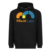 Black miami open Heavyweight Hoodie - artisFamous