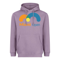 Lavender miami open Heavyweight Hoodie - artisFamous
