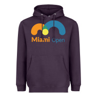 Plum miami open Heavyweight Hoodie - artisFamous