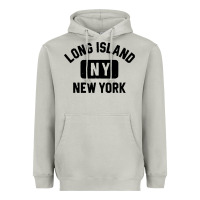 Moon Dust long island ny gym style distressed amber print Heavyweight Hoodie - artisFamous