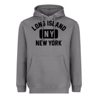 Storm long island ny gym style distressed amber print Heavyweight Hoodie - artisFamous