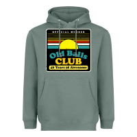 Sage mens old balls club 40 years awesome Heavyweight Hoodie - artisFamous