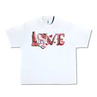 White Valentines day dental love Urban Heavy Tee - RanaPortraitStore