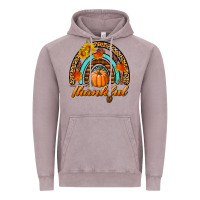 Vintage Zinc thankful pumpkin rainbow Vintage Hoodie - BundleAndBundleShop