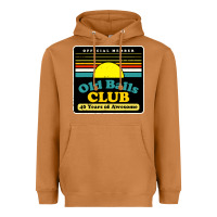 Meerkat mens old balls club 40 years awesome Heavyweight Hoodie - artisFamous