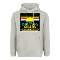 Moon Dust mens old balls club 40 years awesome Heavyweight Hoodie - artisFamous
