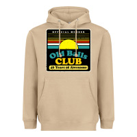 Mushroom mens old balls club 40 years awesome Heavyweight Hoodie - artisFamous