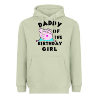 Matcha mens peppa pig daddy of the birthday Heavyweight Hoodie - artisFamous