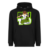 Black ben tennyson ben 10 Heavyweight Hoodie - artisFamous