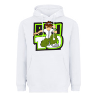 White ben tennyson ben 10 Heavyweight Hoodie - artisFamous