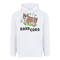 White hard corg Heavyweight Hoodie - artisFamous