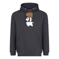 Smoke we bare bears the movie Heavyweight Hoodie - artisFamous