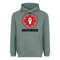 Morgue Embalmer Funeral Director Mortician Heavyweight Hoodie | Teevron