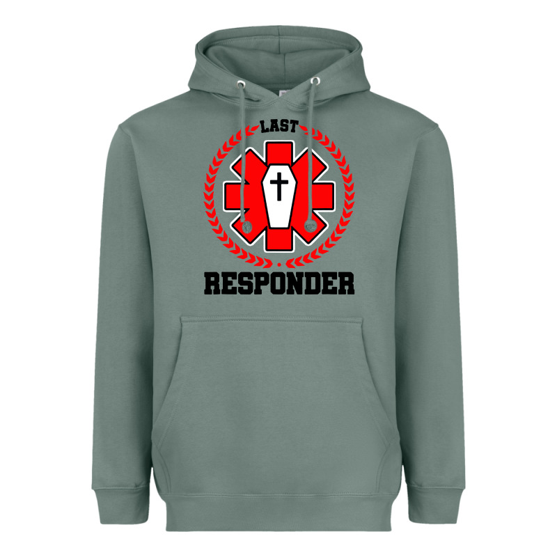 Morgue Embalmer Funeral Director Mortician Heavyweight Hoodie by artisFamous | Teevron