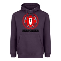 Plum morgue embalmer funeral director mortician Heavyweight Hoodie - artisFamous