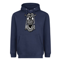 Navy alice in wonderland doorknob Heavyweight Hoodie - artisFamous