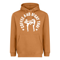 Meerkat caffè e muay thai divertente Heavyweight Hoodie - artisFamous
