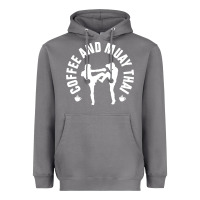 Storm caffè e muay thai divertente Heavyweight Hoodie - artisFamous