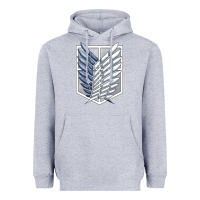 Heather Grey Titan Japan Heavyweight Hoodie - artisFamous