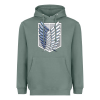 Sage Titan Japan Heavyweight Hoodie - artisFamous