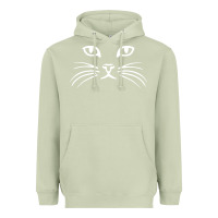 Matcha cat face Heavyweight Hoodie - artisFamous