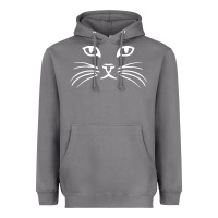 Storm cat face Heavyweight Hoodie - artisFamous