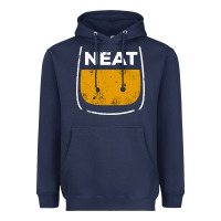 Navy neat whiskey glass Heavyweight Hoodie - artisFamous