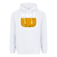 White neat whiskey glass Heavyweight Hoodie - artisFamous