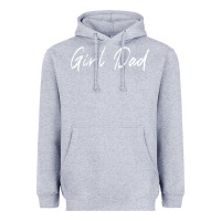 Heather Grey girl dad Heavyweight Hoodie - artisFamous