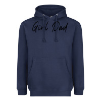 Navy girl dad Heavyweight Hoodie - artisFamous