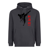Smoke shotokan karate Heavyweight Hoodie - artisFamous