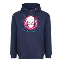 Navy spider girl Heavyweight Hoodie - artisFamous