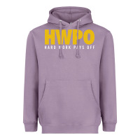 Lavender HWPO - HARD WORK PAYS OFF Heavyweight Hoodie - artisFamous