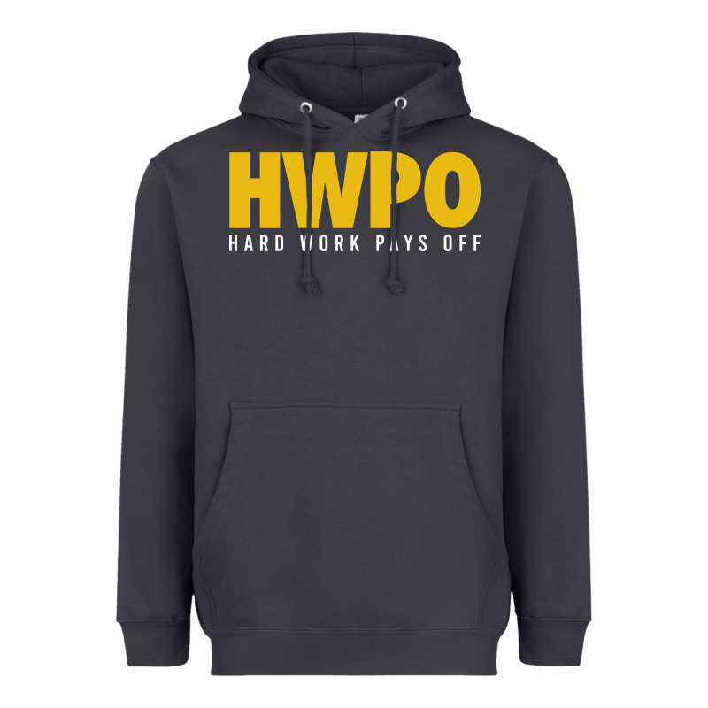 Hwpo - Hard Work Pays Off Heavyweight Hoodie by artisFamous | Teevron