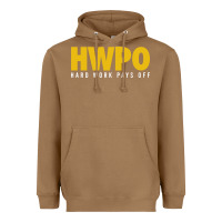 Toasted Coconut HWPO - HARD WORK PAYS OFF Heavyweight Hoodie - artisFamous