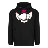 Pinky And The Brain Big Face Heavyweight Hoodie | Teevron