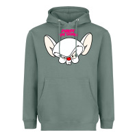 Sage pinky and the brain big face Heavyweight Hoodie - artisFamous