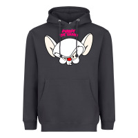 Smoke pinky and the brain big face Heavyweight Hoodie - artisFamous