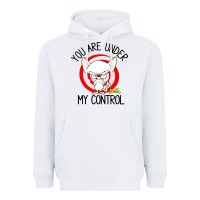 White pinky and the brain you are under my control Heavyweight Hoodie - artisFamous
