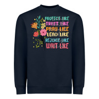 Navy women of the bible Heavyweight Sweatshirt - JahusDesignShop