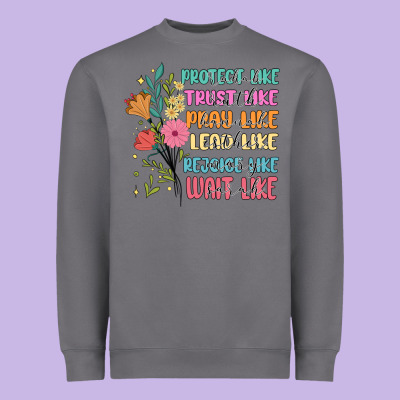 Women Of The Bible Heavyweight Sweatshirt Designed By Jahusdesignshop