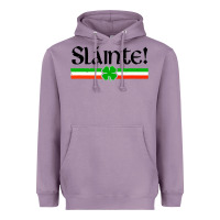 Lavender slainte shirt irish cheers toast shamrock Heavyweight Hoodie - artisFamous