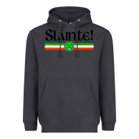 Smoke slainte shirt irish cheers toast shamrock Heavyweight Hoodie - artisFamous