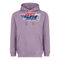 Lavender Indy 500 Heavyweight Hoodie - artisFamous