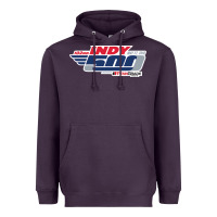 Plum Indy 500 Heavyweight Hoodie - artisFamous