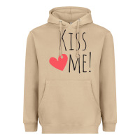 Mushroom Kiss Me Heavyweight Hoodie - artisFamous