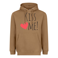 Toasted Coconut Kiss Me Heavyweight Hoodie - artisFamous