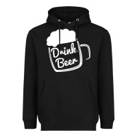 Black cool drink beer Heavyweight Hoodie - artisFamous